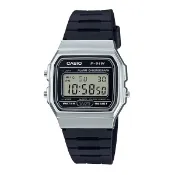 附發票 台灣卡西歐公司貨 實體店面【時間光廊】CASIO 卡西歐 簡約電子錶 方型 F-91WM-7A 銀