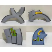 (二手)TOMY Tomica 高速道路/極速彎道/自動停車塔 軌道零件