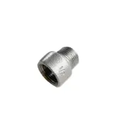 (店+)白鐵內外牙接頭 4分 1/2 全長2.9CM 可用於水龍頭加長 延長 4分內牙接4分外牙 水管接頭 中崙五金
