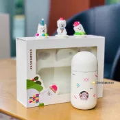 星巴克杯子2026新年禮物新品羊駝樂園系列DIY替換蓋不鏽鋼膠囊茶濾保溫杯子禮盒