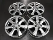【中清路輪胎旗艦店】MAZDA 新馬自達3 編號205 16吋 5孔114.3 / 6.5J / ET50 銀 極新