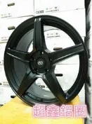 超鑫鋁圈 ENKEI SM87 16吋鋁圈 平光黑 5孔100 5孔108 5孔112 5孔114.3