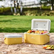Keno可諾空間 保溫箱 18L 48H長效保冷 食品級PP內膽 保冷箱 保冰桶 戶外冷藏箱 便攜小冰箱