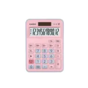 CASIO商用型撞色計算機/ 12位元/ 紗霧粉/ MX-12B-PKLB eslite誠品