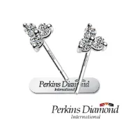 PERKINS 伯金仕 - Princess系列 0.15克拉鑽石耳環