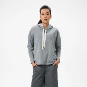 MIZUNO 1906 女款休閒長袖連帽T恤 D2TA870303 (灰) 【美津濃MIZUNO】 零碼出清