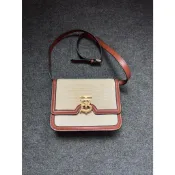 【TACKSTHGOOD】Burberry TB 鎖頭迷你帆布包 肩背包