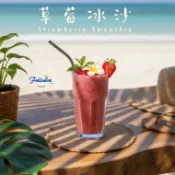 富爾麥實業-冰紛樂ICE FUN品牌｜草莓風味冰沙粉/雪沙粉/雪花冰粉綿密細緻代客研發｜火鍋餐茶飲料咖啡冰沙霜淇淋粉基底