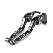 楓林宜居 適用於Triumph 三叉戟660 Trident 660 21-24年 改裝可調牛角剎車把 制動離合器拉桿 手把