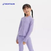 【迪卡儂】兒童拉鏈式衝浪抗 UV 防曬水母衣 500｜Decathlon
