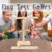 RingtossGame 爆款 拋拋樂 投擲遊戲 互動遊戲 桌麵拋環 掛鈎遊戲 成人酒桌遊戲 桌麵遊戲 甩甩樂 2OOD