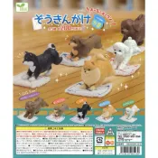 日本帶回 ⚠現貨⚠ 扭蛋 轉蛋 YELL 動物打掃值日生-all for one篇 拉布拉多 臘腸狗