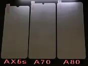 專用 頂級電鍍抗指紋 滑順 無彩虹紋 三星 A70 玻璃 A80 玻璃 OPPO AX5s 玻璃 非滿版