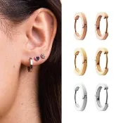 【Daniel Wellington】Micro Hoop 微型環形耳環-單入(三色任選)
