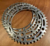 Campagnolo super record 42t 齒盤.齒片 bcd 144