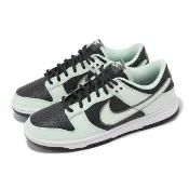 【NIKE 耐吉】休閒鞋 Dunk Low Retro PRM 男鞋 女鞋 湖水綠 黑 皮革 低筒 經典 板鞋(FZ1670-001)