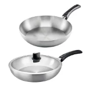 (店+)【PERFECT 理想】台灣製 316七層不鏽鋼平底鍋 28cm / 30cm 煎鍋 不鏽鋼鍋 不銹鋼鍋 炒鍋