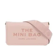 【MARC JACOBS 馬克賈伯】粒面皮革迷你斜背包WOC/手拿包(玫瑰粉)