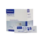 現貨 法國Virbac維克《Megaderm 健膚樂》28入/盒裝 高效能犬貓皮膚被毛營養補給液
