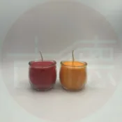 【古德】五號佛杯蠟燭 / 整箱48對入 / 免運費 / 紅色佛杯 / 黃色佛杯 / 點光明 / 光明燈