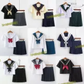 東方國際精品 （熱門爆品）（萬人回購好評）桃園出貨JK製服 正統 日係製服 JK 關西襟 劄幌領 中間服 水手服 女生 夏季 學院風 國中製服套裝 高中製服