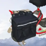 機車置物袋 車廂置物袋 機車收納 汽車收納箱 車用置物箱 機車防水旅行包摩托車掛包側邊包電動車外賣單側馱包新款通用型強防
