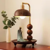十木屋 免運/可開票 落地燈 立燈 吊燈 壁燈 檯燈 椰殼燈東南亞風格裝飾臺燈客廳臥室個性創意桌燈網紅床頭燈 公司貨 快速出貨PPP1111