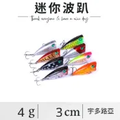 【漁多多釣具】迷你波趴（3cm/4g）卷仔專用波趴 溪釣專用 波趴 波爬 popper 路亞 假餌 路亞假餌 路亞餌