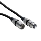 【楔石攝影怪兵器】Keystone 3針 XLR 公對母音頻線(黑 30公尺)