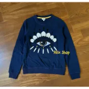 Kenzo 高田賢三 滿版 、單 眼睛 圖案 女成人 Xs 號 長袖大學T。