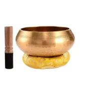 (店+)【佳美多】尼泊爾手工銅頌缽 (純銅缽音缽 頌缽盂 佛音碗）療愈靜心銅缽 聲音療癒冥想銅缽 錘紋音缽頌缽療愈工具 缽盂擺件