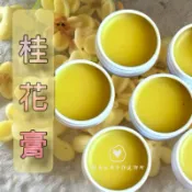 樸實無華🌱低溫萃取 【桂花油膏】 天然乾燥桂花  100%自然桂花香氛無添加精油版#桂花膏#護唇膏