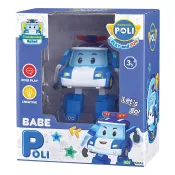 鯊玩具ToyShark ROI TOYS 救援小英雄波力POLI BABE 4吋變形車 波力 【鯊玩具】
