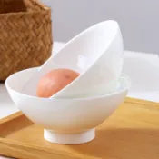 協貿國際日用品生活9館 家用吃飯碗景德鎮日式米飯碗骨瓷碗大號湯碗面碗陶瓷創意個性餐碗