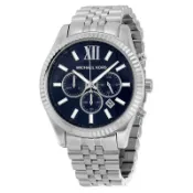 『Marc Jacobs旗艦店』美國代購 MK8280 Michael Kors 時尚潮流正品藍錶盤三眼腕錶｜100%全新正品｜
