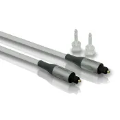 (店+)【Philips 飛利浦】Philips 1.5m數位光纖音源線 附3.5mm轉接頭 SWA3302S/10(#SWA3302S/光纖音源線)