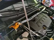 阿宏改裝部品 E.SPRING 2016 NEW ALTIS 鋁合金 引擎室拉桿