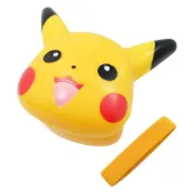 震撼日式精品百貨 【震撼精品百貨】神奇寶貝_Pokemon~精靈寶可夢 POKÉMON 皮卡丘 造型塑膠便當盒(270ML)*41221