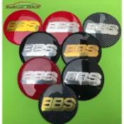 現貨 BBS輪轂標汽車改裝輪轂蓋標中心蓋貼標56MM60MM65MM70MM80MMBBS標 輪轂貼輪圈貼中心貼改裝專用