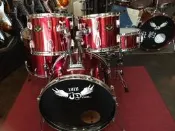 紐約樂器 2014年JD 紅杉木貼皮爵士鼓鼓組+istanbul MS-X 套拔(14“ 16“ 22“) 特價32000