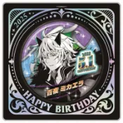 官方正版終結的熾天使 百夜米伽爾 2025生日吧唧徽章日谷周邊
