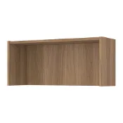 【IKEA 宜家家居】BILLY 高度延伸櫃, 橡木紋, 80x28x35 公分