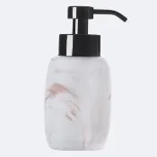 【MioMall 米歐廣場】舒蕾馬Sorema銀狐大理石紋MARBLE-粉紅 洗手乳罐/沐浴乳罐(★奢華渡假飯店品味★)