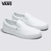 Vans Classic Slip-On 全白色滑板鞋 休閒鞋 小白鞋