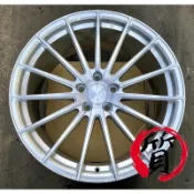 【五股實體門市】全新鋁圈 美國 AG M615 18吋 髮絲銀 旋鍛 放射狀 大內凹 5孔114 112 120 108