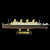 ［需預約］(完成品）F-toys 世界 船艦 精選 鐵達尼號 的 復活 1/2000 鐵達尼號 titanic 組裝