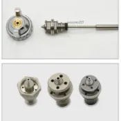 【五金 熱銷】W-71 77W-101原裝噴漆槍針嘴帽明治三件套通用配件高霧化噴槍配件 優選