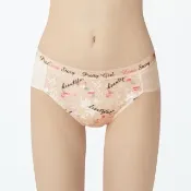 【瑪登瑪朵】La Pretti  低腰寬邊三角內褲(粉桃膚)