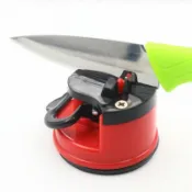 鎢鋼磨刀器 帶吸盤磨刀工具 磨菜刀 廚房刀具 磨刀石【DN347】 123便利屋