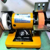 台灣製造 好用 耐用 迷你砂輪機 布輪機 鐘錶維修 磨工具 拋光 機 雕刻機 可調轉數 最大一萬轉 附繞線研磨筆